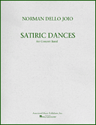 Satiric Dances Concert Band sheet music cover